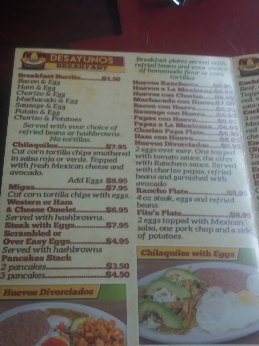 Rancho Restaurant Menu - Image 5